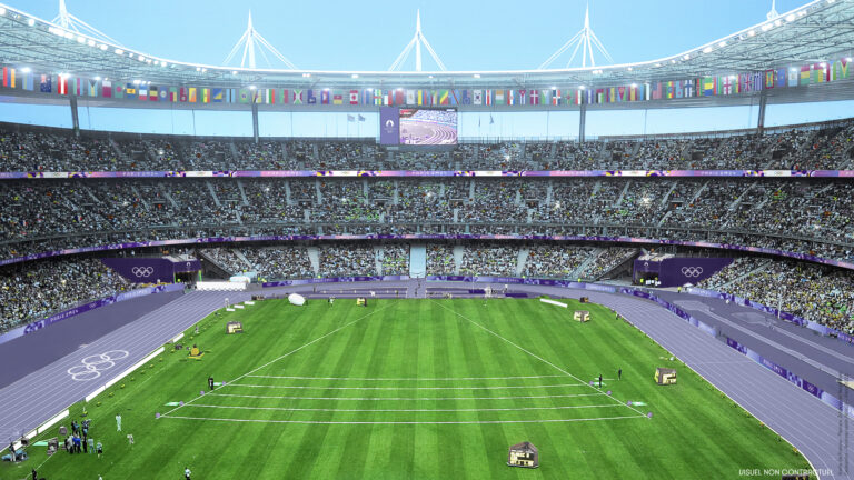 billets colores pour le stade de france