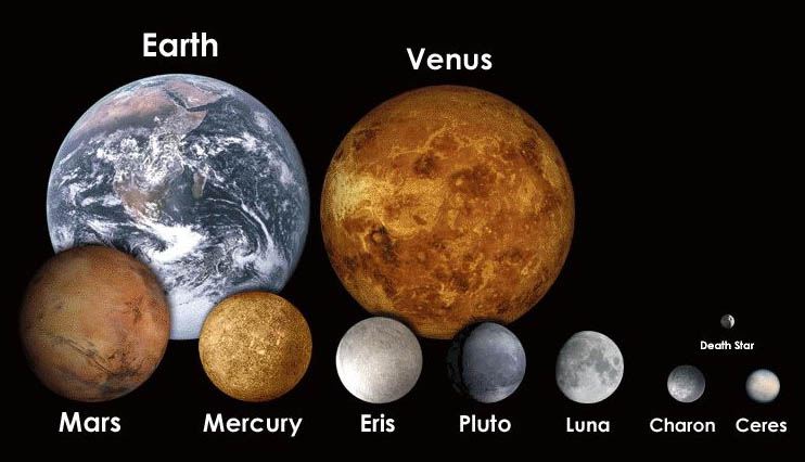 comparaison visuelle terre et lune