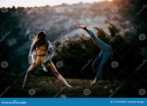 danse en plein air au soleil