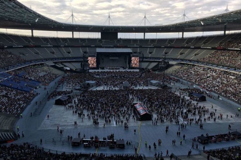 foule immense lors dun concert iconique