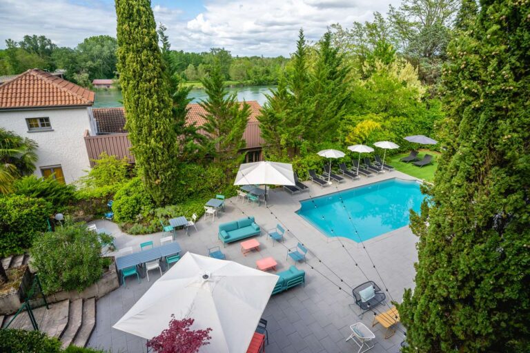 hotel best western avec piscine et jardins