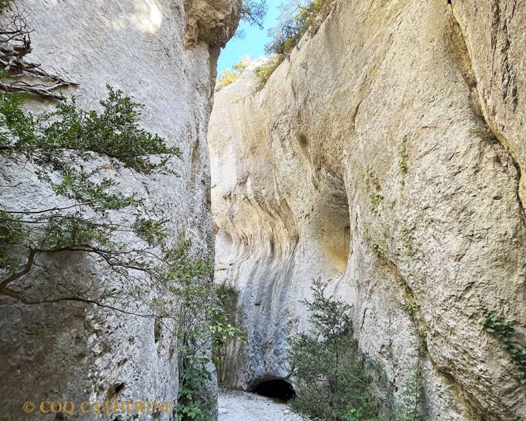 paysage spectaculaire des gorges de regalon