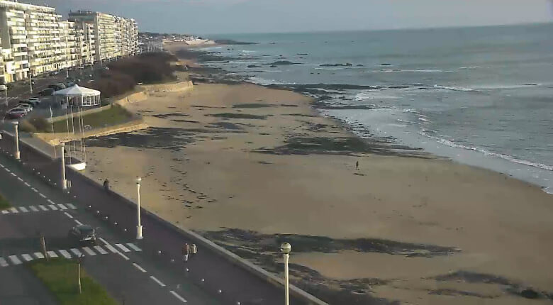 Où regarder la webcam en direct aux Sables d’Olonne