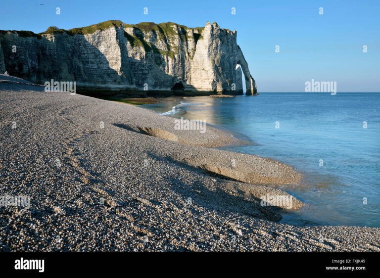Etretat : La Plage Est-elle En Sable ou En Galets 29 plage detretat avec sable et galets