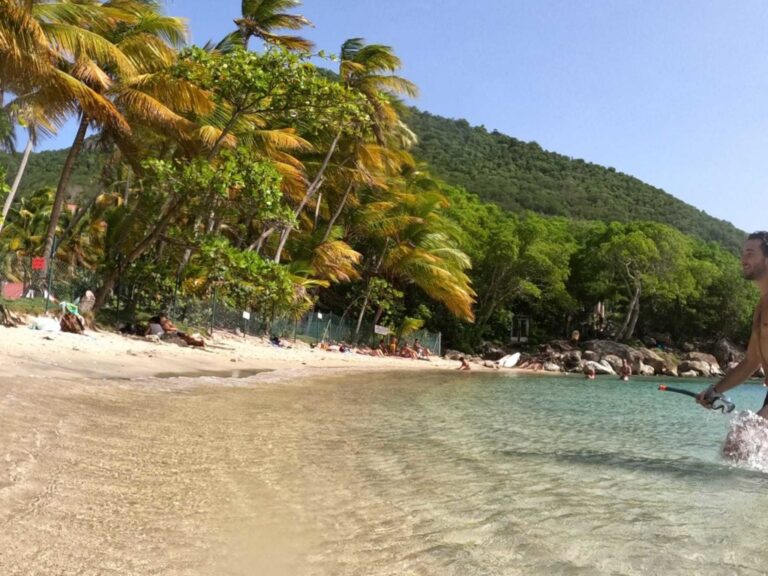 plage paradisiaque aux saintes en guadeloupe