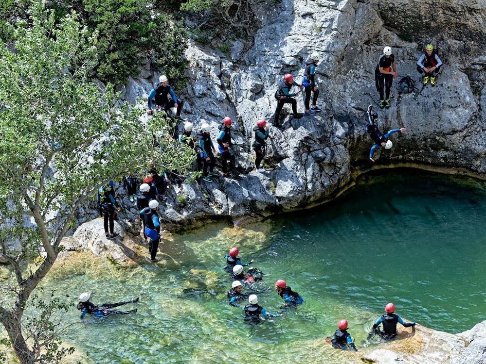 randonnee dans les gorges de galamus