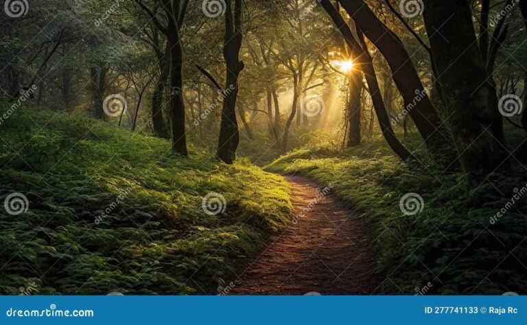 Quel est le meilleur sentier d'accès pour randonner aux Crocs du Marquenterre 17 sentier sinueux a travers la foret verdoyante