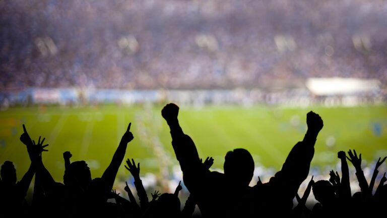 stade rempli de supporters enthousiastes