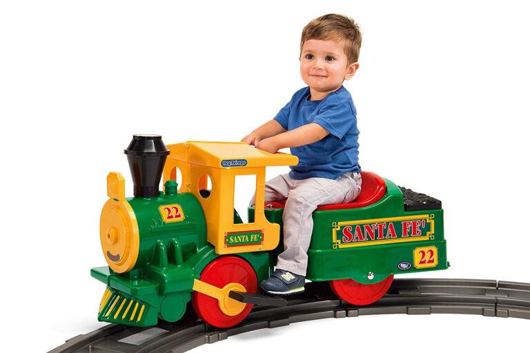 train de jardin colore pour enfants