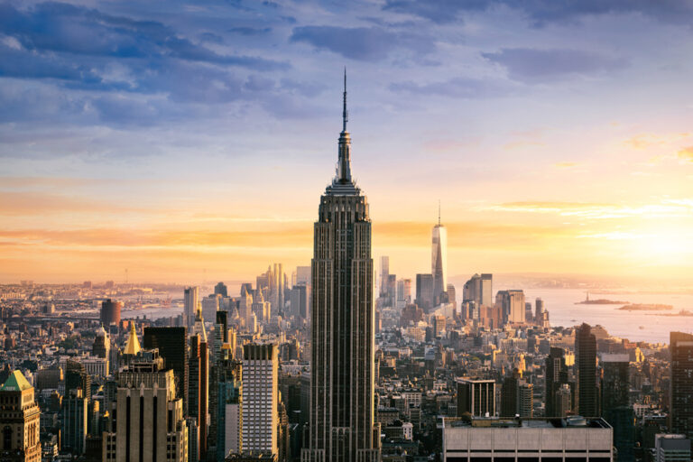 une vue emblematique de new york
