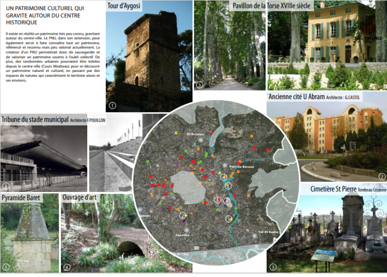 vue aerienne de la cite u arc de meyran