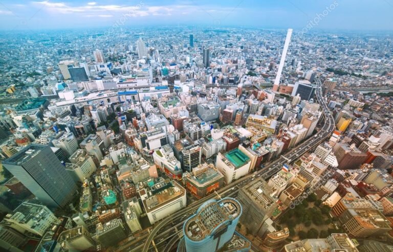 Quel est le classement des plus grandes villes du monde 22 vue aerienne dune grande ville animee