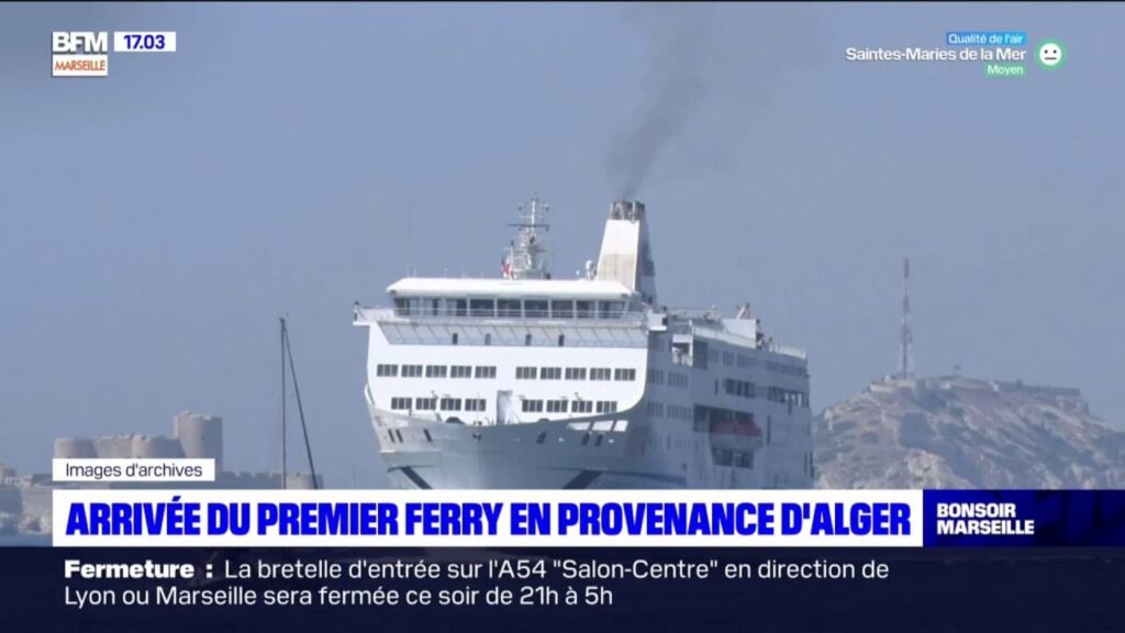 Quel est le temps prévu pour les bateaux Marseille-Alger