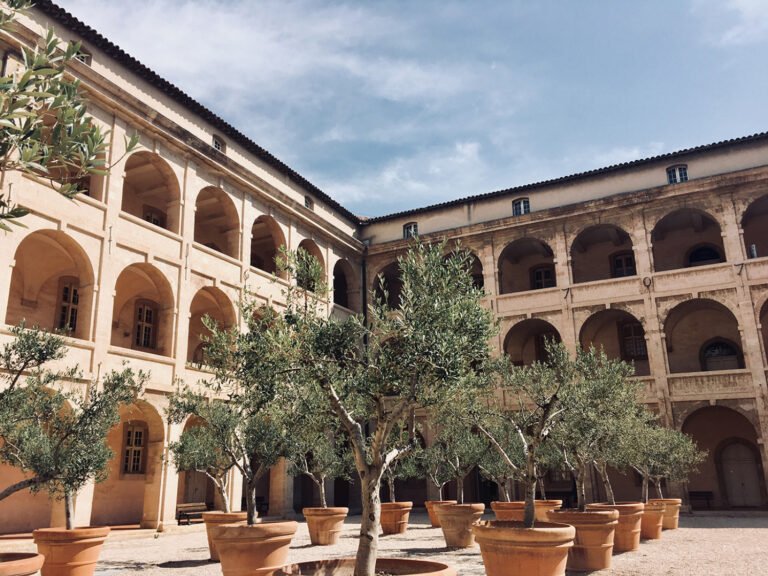Quel est l'historique et les expositions du musée La Vieille Charité 12 vue exterieure du musee la vieille charite