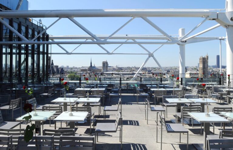 vue exterieure du restaurant chez georges paris