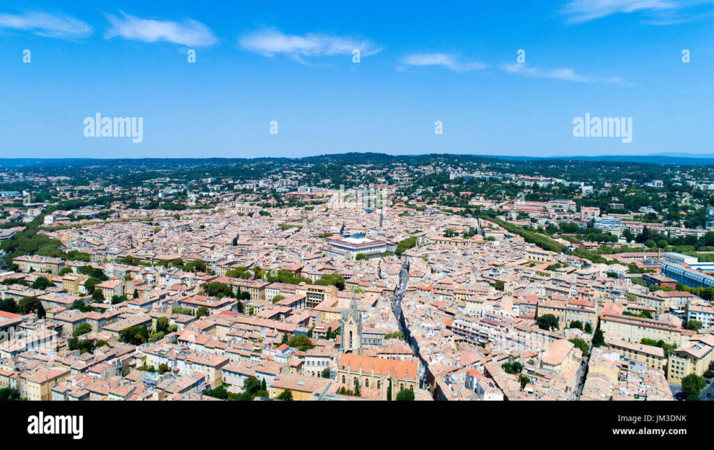 vue panoramique daix en provence 1