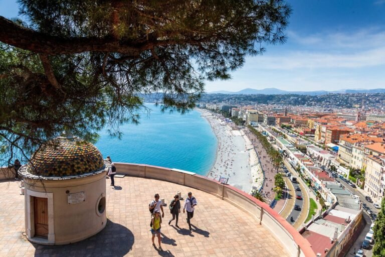 Quel est le rapport météo actuel pour Nice, France 29 vue panoramique de nice sous le soleil