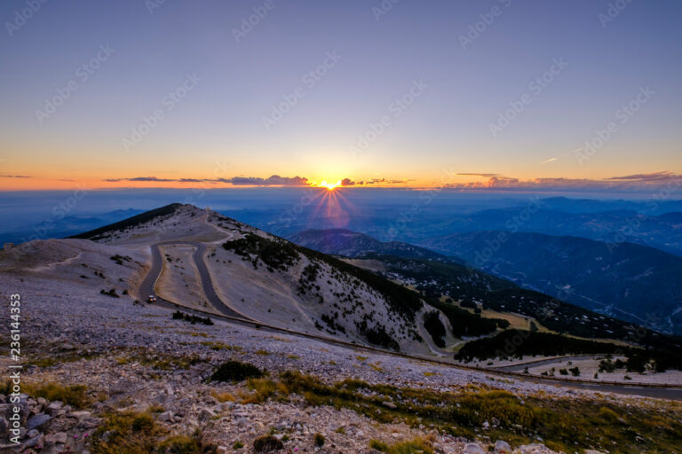 vue panoramique du mont ventoux