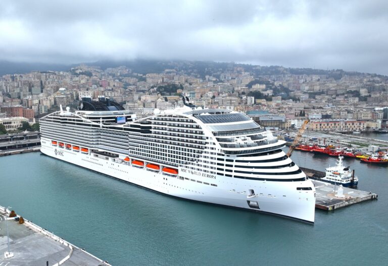 vue panoramique du msc world europa